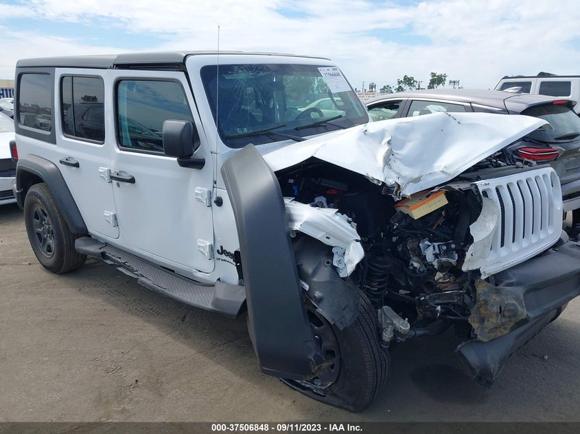 VIN 1C4HJXDN8PW680803 2023 JEEP WRANGLER SPORT