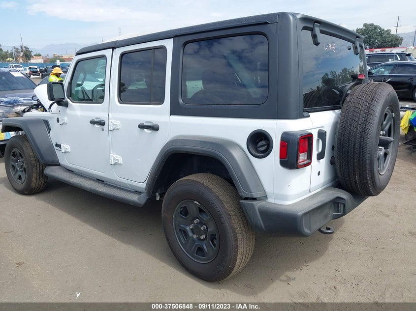 VIN 1C4HJXDN8PW680803 2023 JEEP WRANGLER SPORT