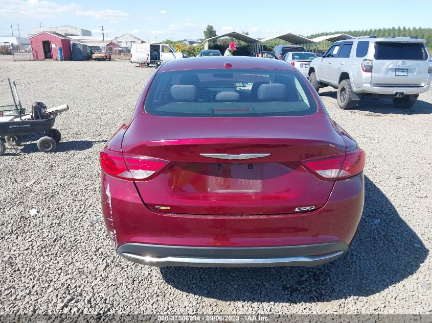 2015 CHRYSLER 200 LIMITED 1C3CCCAB0FN594319