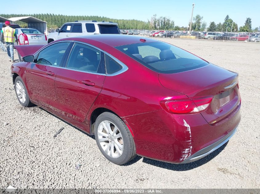 2015 CHRYSLER 200 LIMITED 1C3CCCAB0FN594319