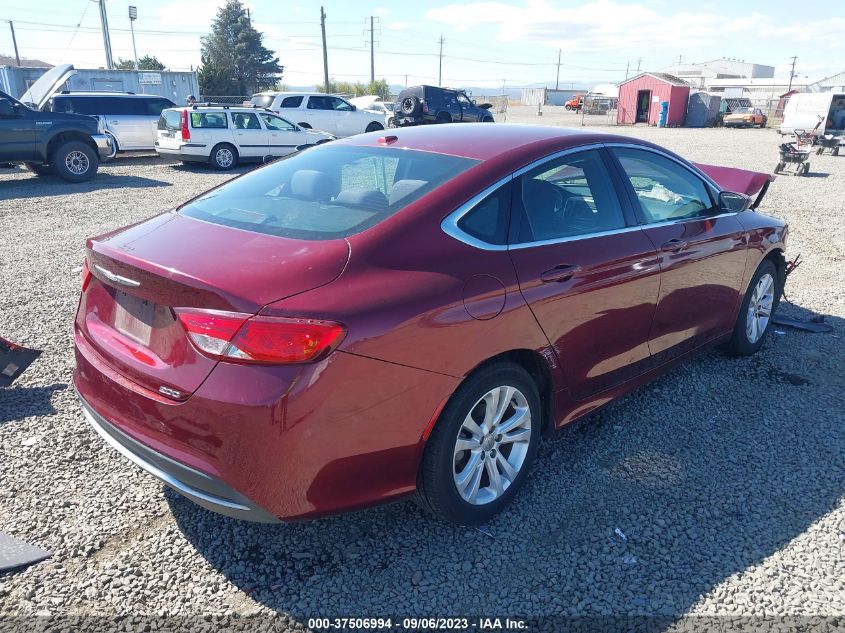 2015 CHRYSLER 200 LIMITED 1C3CCCAB0FN594319