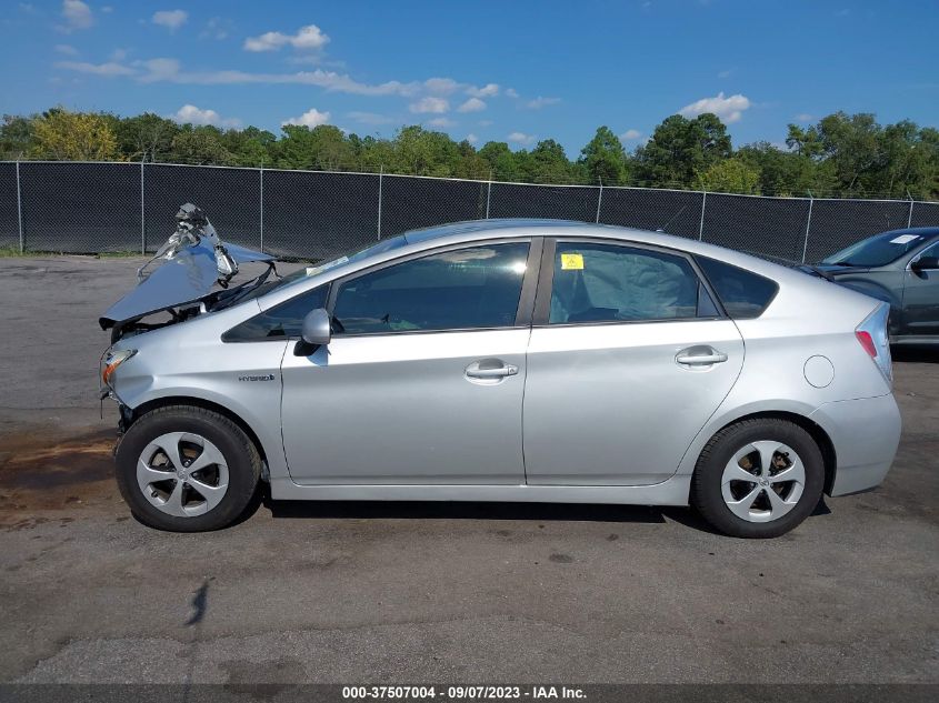 2013 TOYOTA PRIUS ONE/TWO/THREE/FOUR/FIVE - JTDKN3DU8D1675409