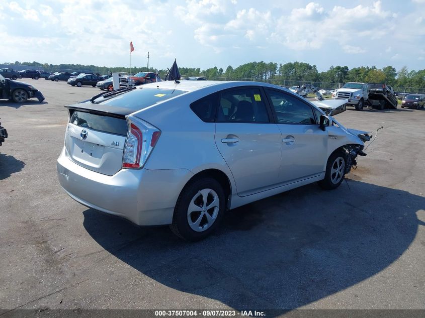 2013 TOYOTA PRIUS ONE/TWO/THREE/FOUR/FIVE - JTDKN3DU8D1675409