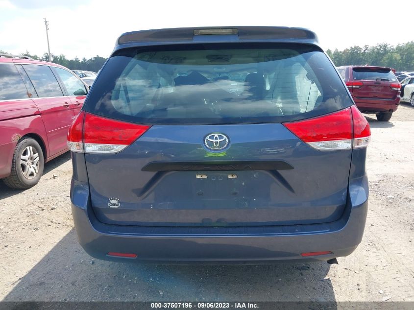 2013 TOYOTA SIENNA L - 5TDZK3DC9DS405509