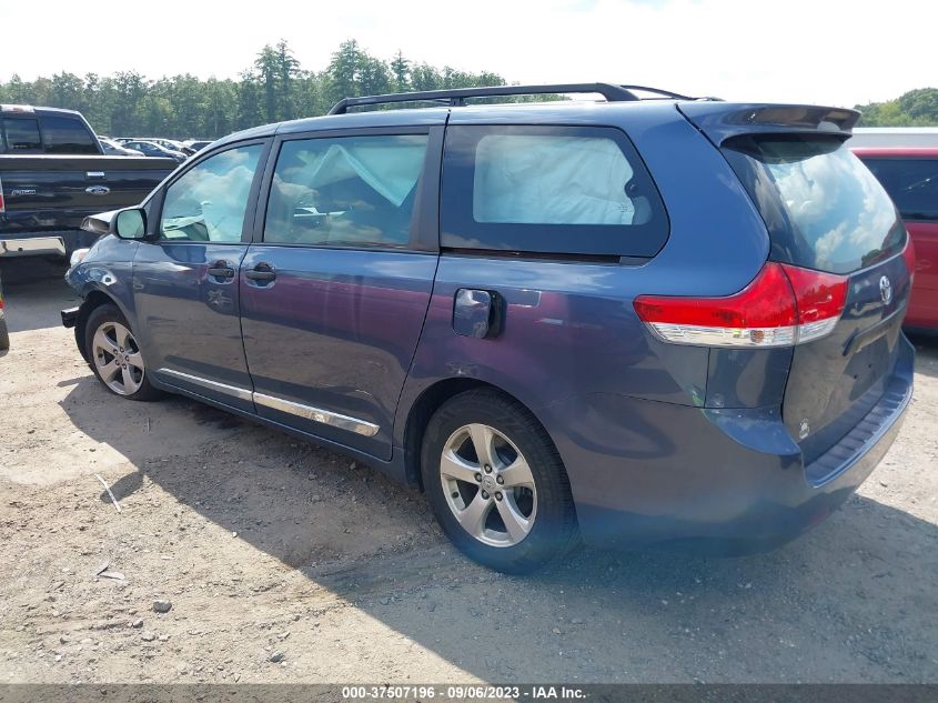 2013 TOYOTA SIENNA L - 5TDZK3DC9DS405509