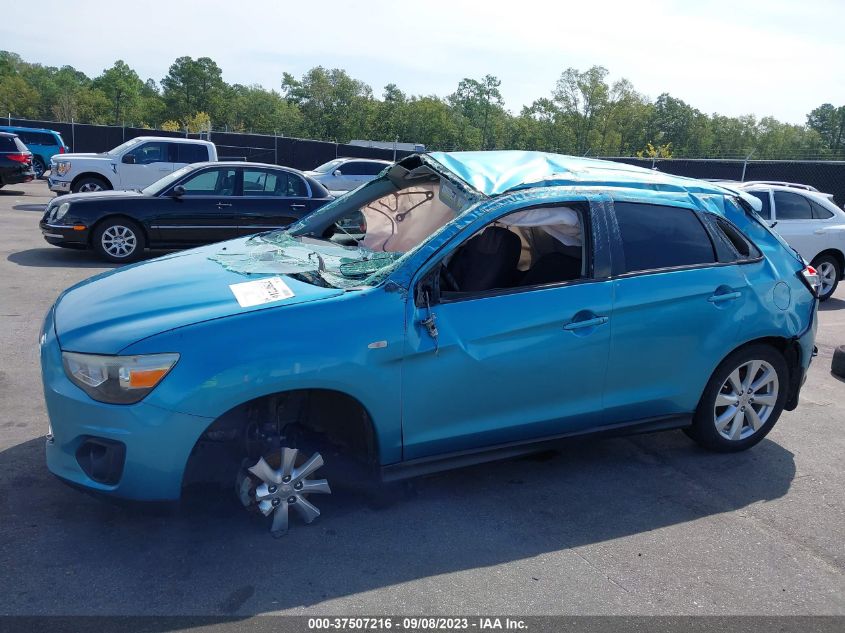 2014 MITSUBISHI OUTLANDER SPORT ES - 4A4AP3AU2EE004492