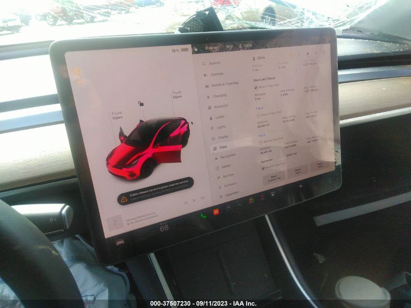 2021 TESLA MODEL Y LONG RANGE - 5YJYGDEE4MF074426