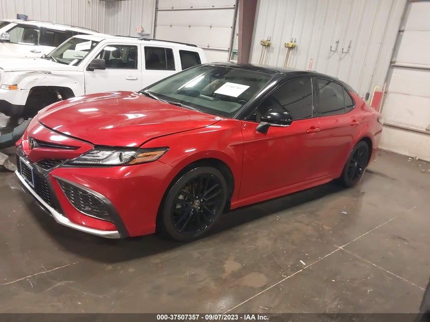 VIN 4T1K61BK1MU025463 2021 TOYOTA CAMRY XSE