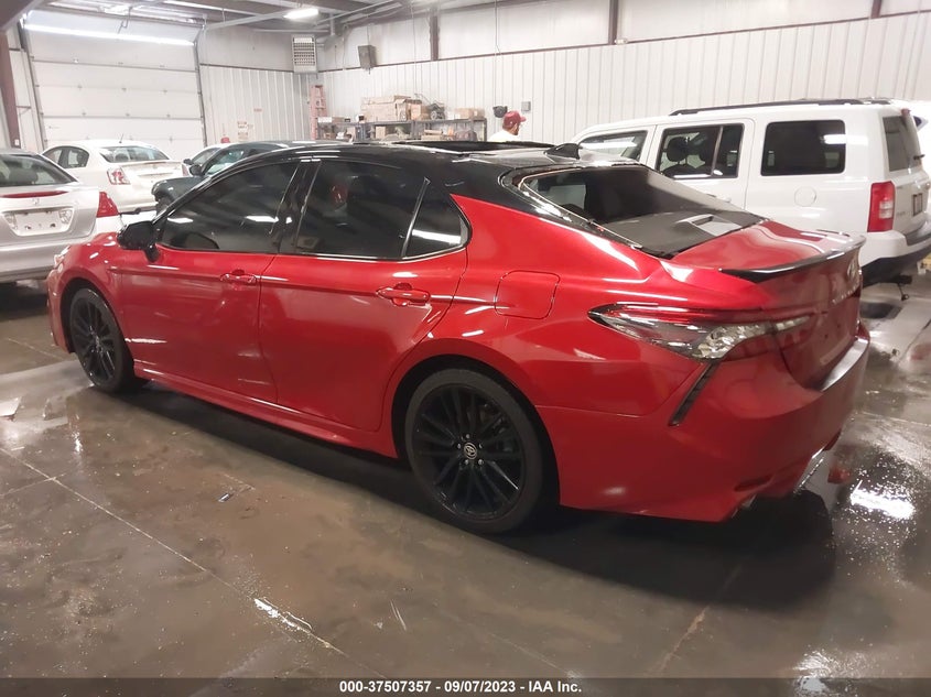 VIN 4T1K61BK1MU025463 2021 TOYOTA CAMRY XSE
