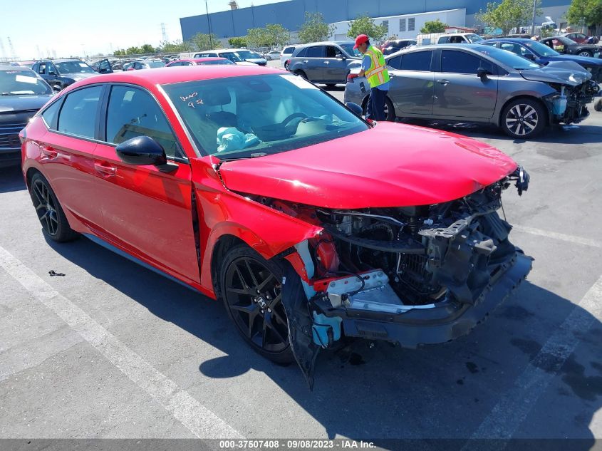2022 HONDA CIVIC HATCHBACK SPORT - 19XFL2H82NE015847