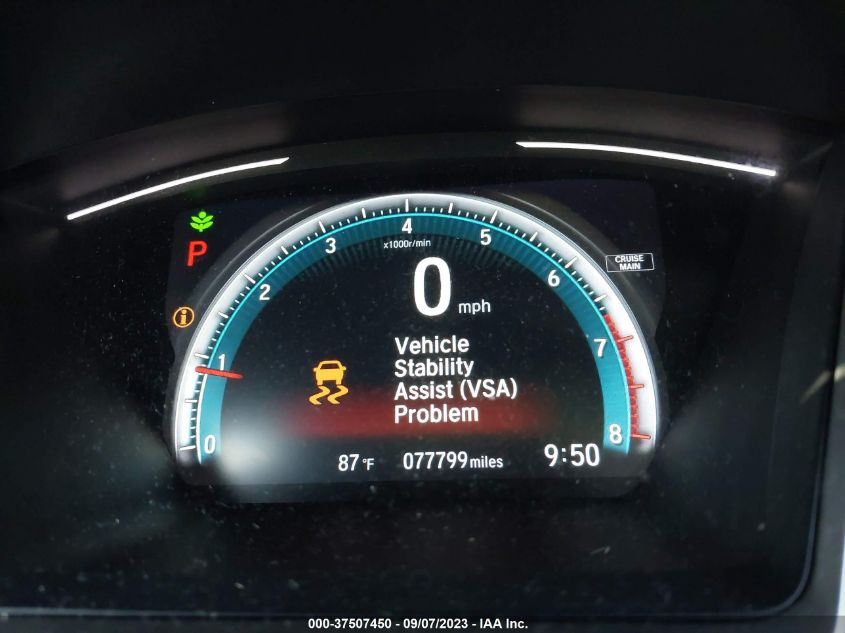2017 HONDA CIVIC SEDAN EX - 19XFC2F77HE006916