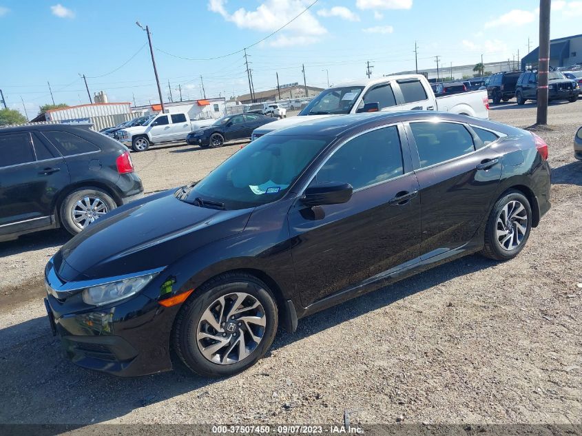 2017 HONDA CIVIC SEDAN EX - 19XFC2F77HE006916