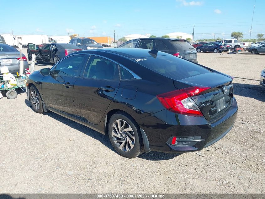 2017 HONDA CIVIC SEDAN EX - 19XFC2F77HE006916