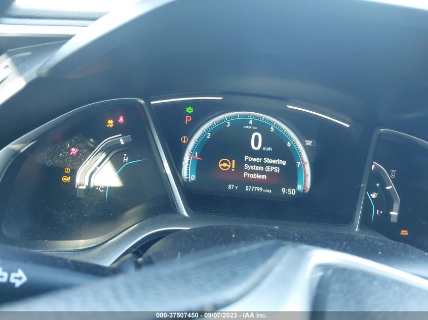 2017 HONDA CIVIC SEDAN EX - 19XFC2F77HE006916