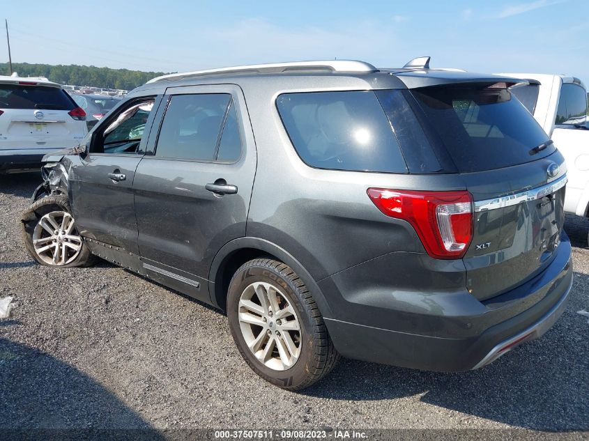 2017 FORD EXPLORER XLT - 1FM5K7D84HGC83249
