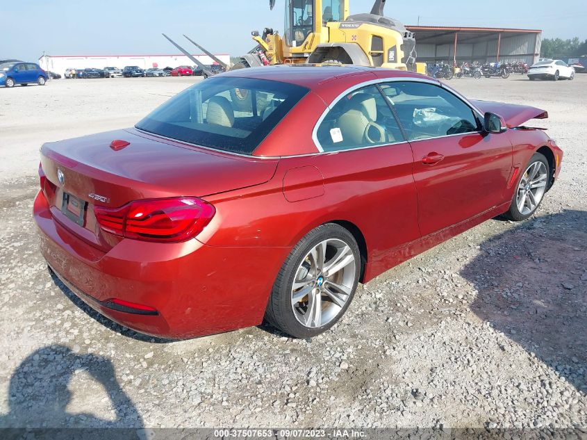 VIN WBA4Z1C53KEE50980 2019 BMW 4 SERIES 430I