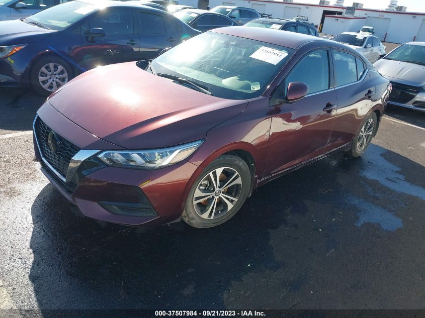 2022 NISSAN SENTRA SV - 3N1AB8CV2NY233964