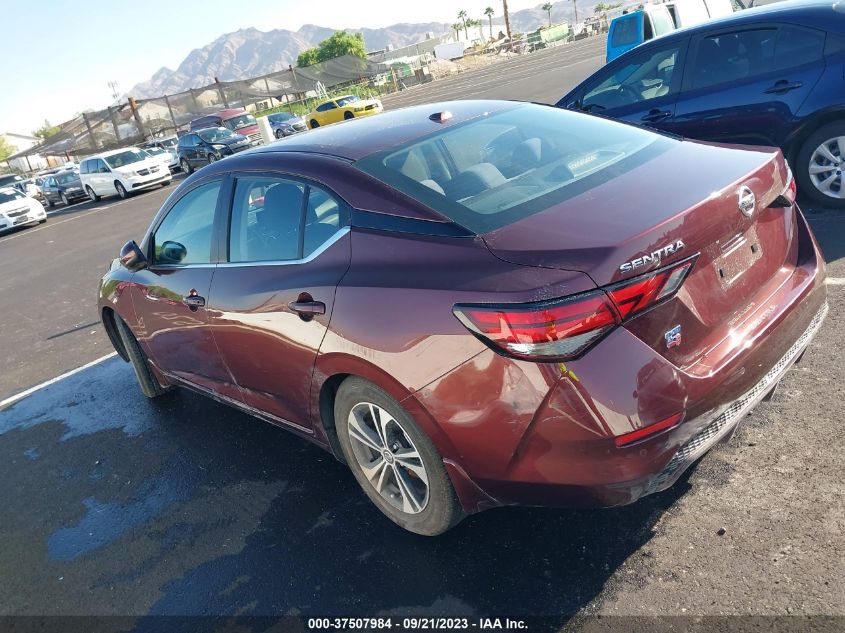 2022 NISSAN SENTRA SV - 3N1AB8CV2NY233964