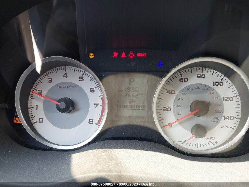 2014 SUBARU IMPREZA WAGON 2.0I PREMIUM - JF1GPAC60E8253754