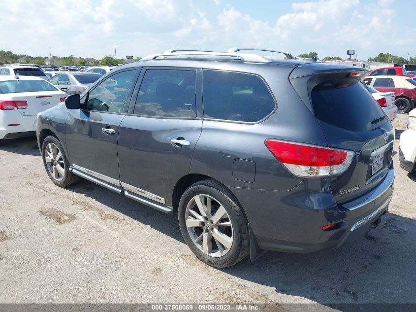 2013 NISSAN PATHFINDER PLATINUM - 5N1AR2MN6DC646784