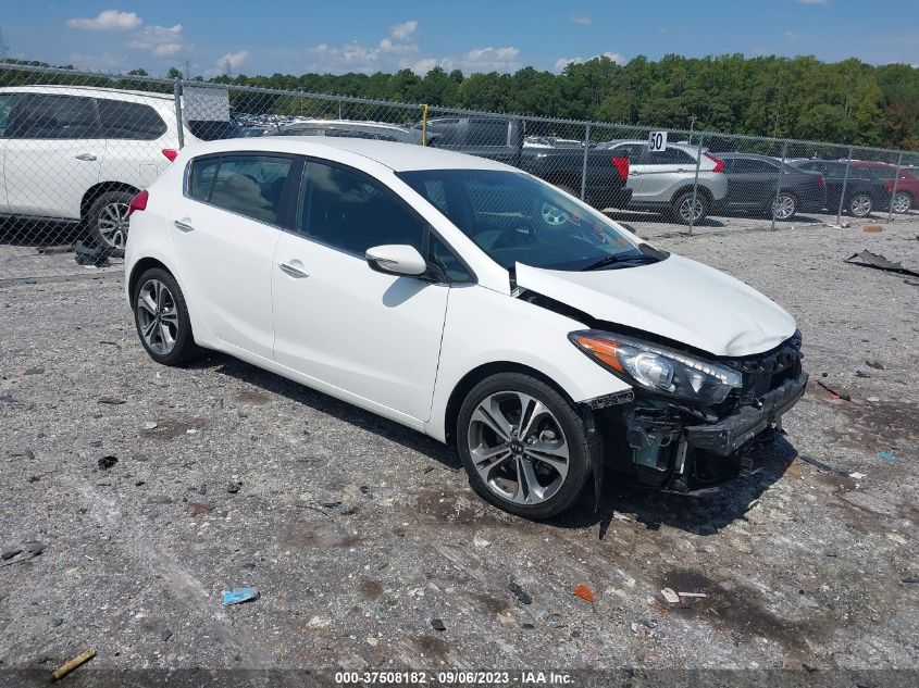 2016 KIA FORTE 5-DOOR EX - KNAFX5A81G5548073