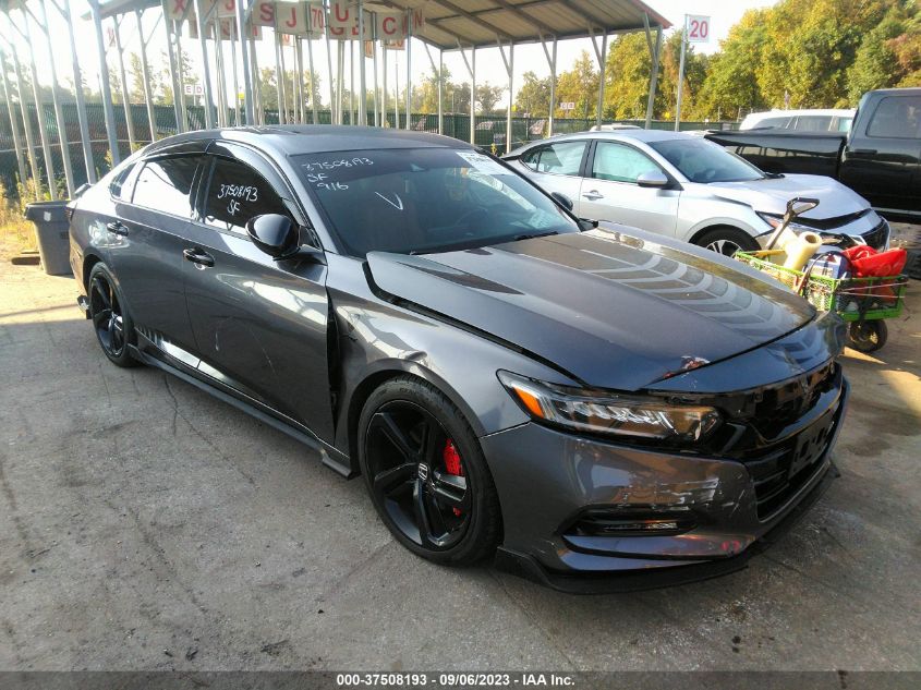 1HGCV2F36JA026580 HONDA ACCORD SEDAN SPORT 2.0T 2018