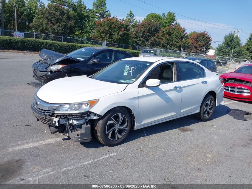 2016 HONDA ACCORD LX - 1HGCR2F38GA088592