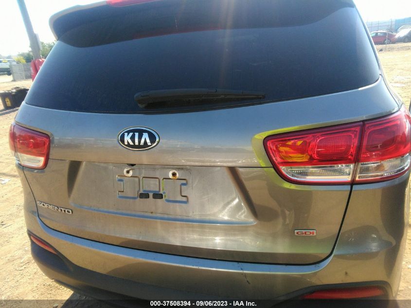 2016 KIA SORENTO LX - 5XYPG4A30GG184774