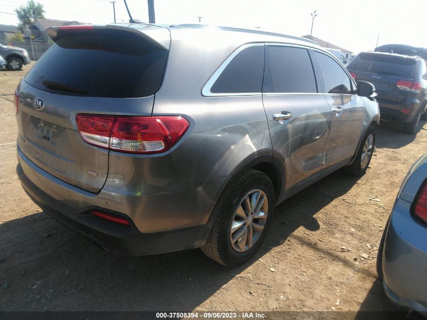 2016 KIA SORENTO LX - 5XYPG4A30GG184774