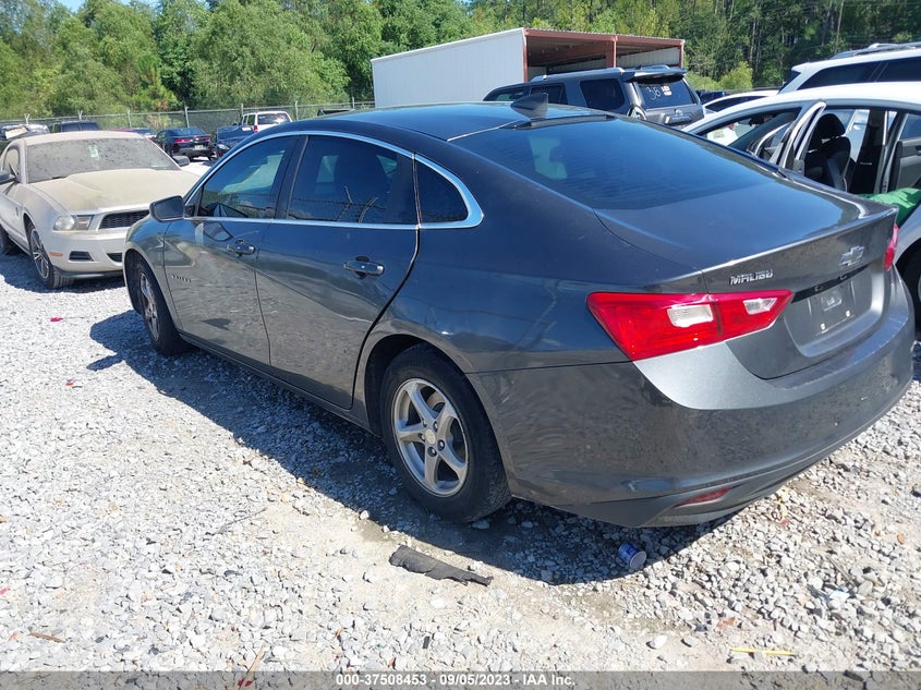 VIN 1G1ZB5ST3HF104635 2017 CHEVROLET MALIBU LS