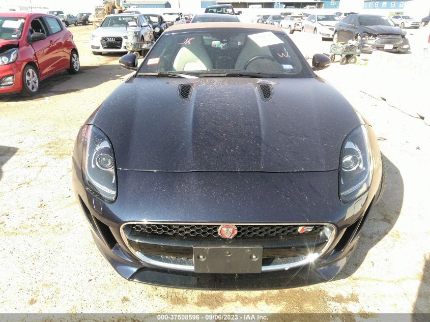 2016 JAGUAR F-TYPE S SAJWA6FU4G8K34482