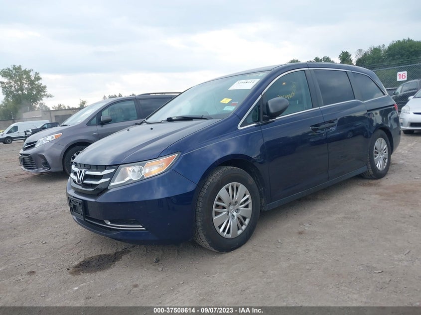 VIN 5FNRL5H26HB017495 2017 HONDA ODYSSEY LX