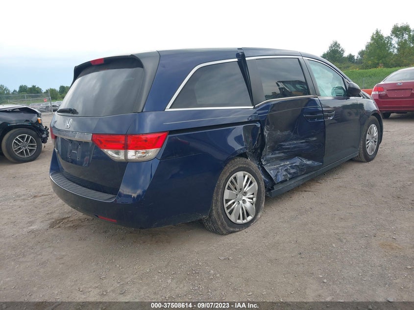 VIN 5FNRL5H26HB017495 2017 HONDA ODYSSEY LX