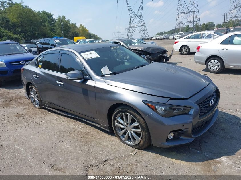 2014 INFINITI Q50 PREMIUM/SPORT - JN1BV7AR9EM688969
