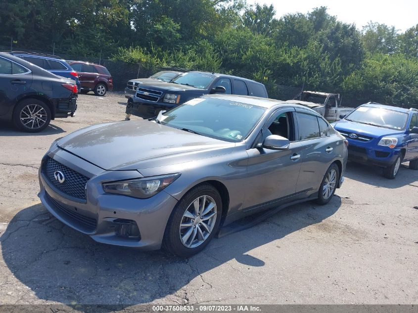 2014 INFINITI Q50 PREMIUM/SPORT - JN1BV7AR9EM688969
