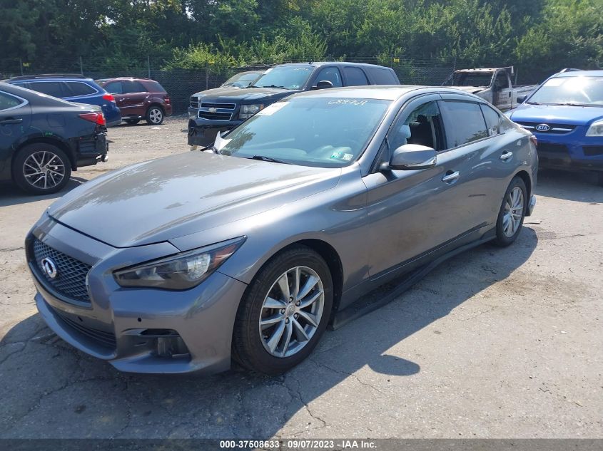 2014 INFINITI Q50 PREMIUM/SPORT - JN1BV7AR9EM688969