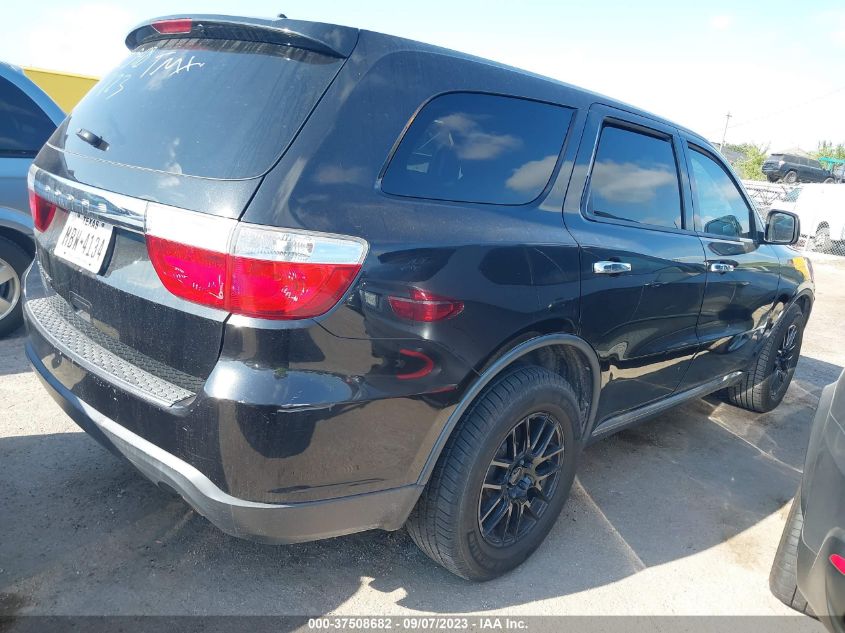 2013 DODGE DURANGO SXT - 1C4RDHAG8DC598123