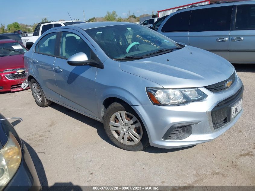 2017 CHEVROLET SONIC LS - 1G1JB5SH6H4107839