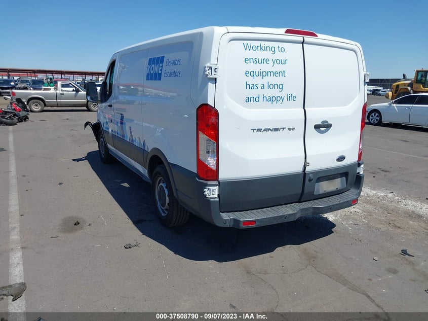 VIN 1FTYE1YM1HKA37320 2017 FORD TRANSIT VAN