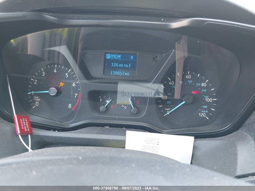 VIN 1FTYE1YM1HKA37320 2017 FORD TRANSIT VAN