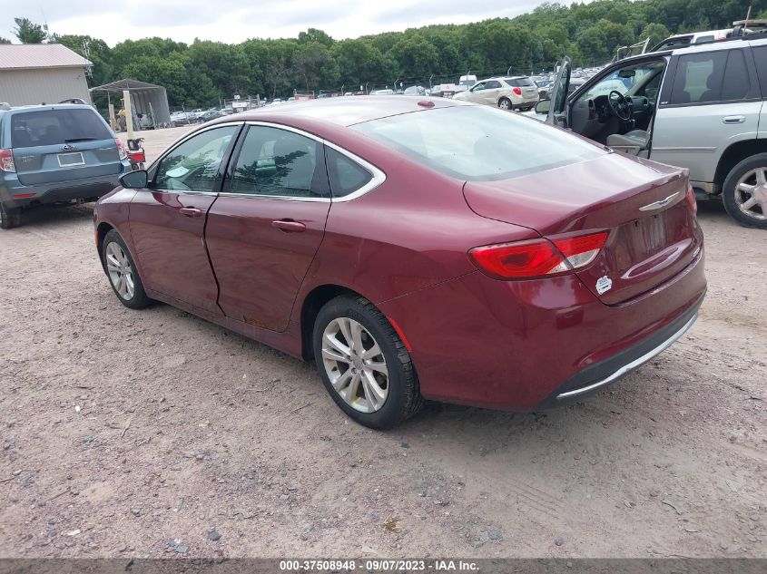 2015 CHRYSLER 200 LIMITED - 1C3CCCAB3FN631525