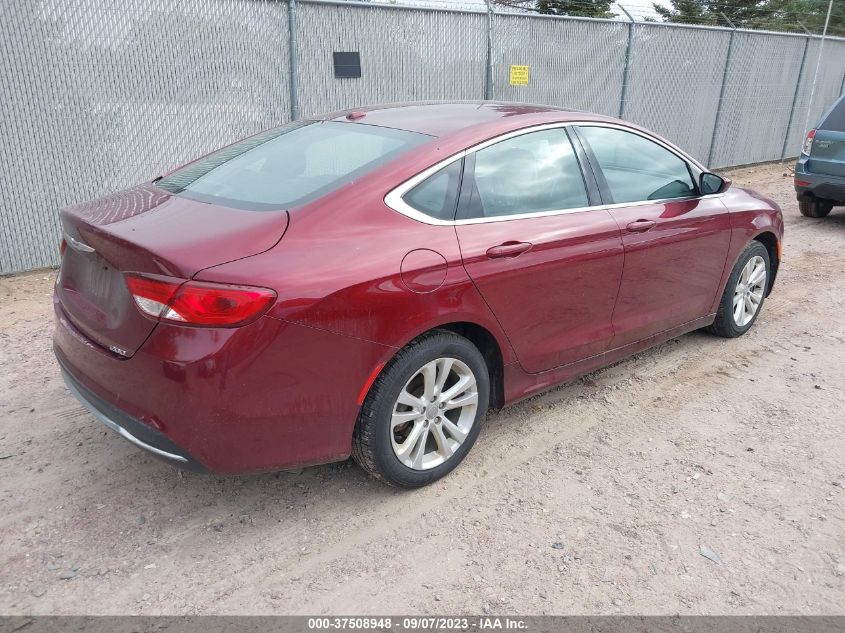 2015 CHRYSLER 200 LIMITED - 1C3CCCAB3FN631525