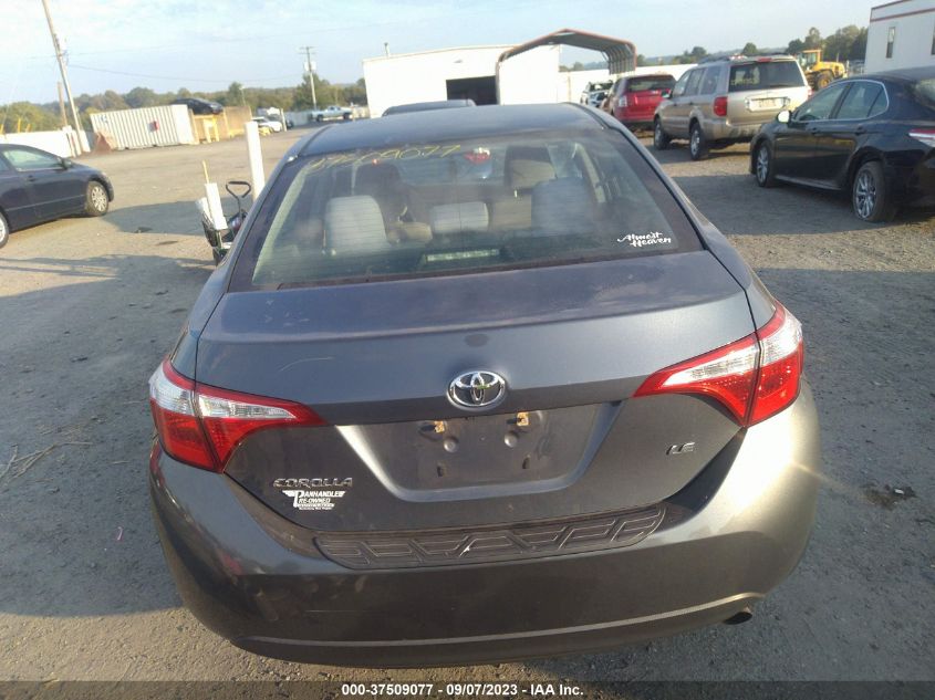 2015 TOYOTA COROLLA L/LE/LE PLS/PRM/S/S PLS - 2T1BURHE9FC245251