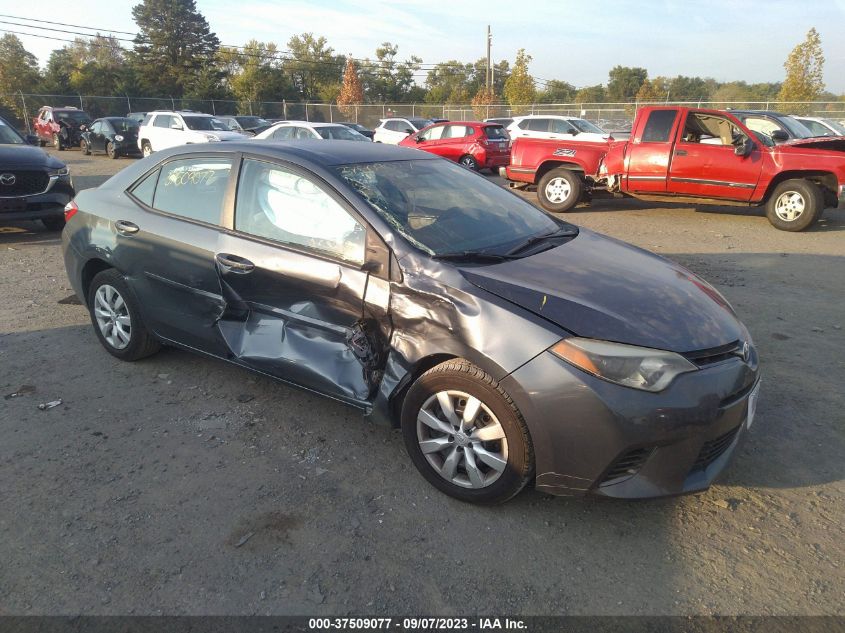 2015 TOYOTA COROLLA L/LE/LE PLS/PRM/S/S PLS - 2T1BURHE9FC245251