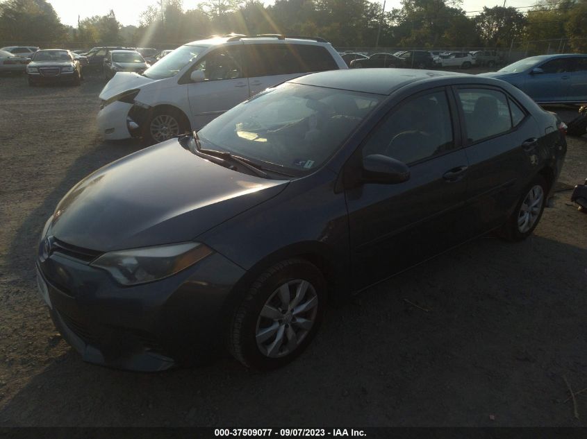 2015 TOYOTA COROLLA L/LE/LE PLS/PRM/S/S PLS - 2T1BURHE9FC245251