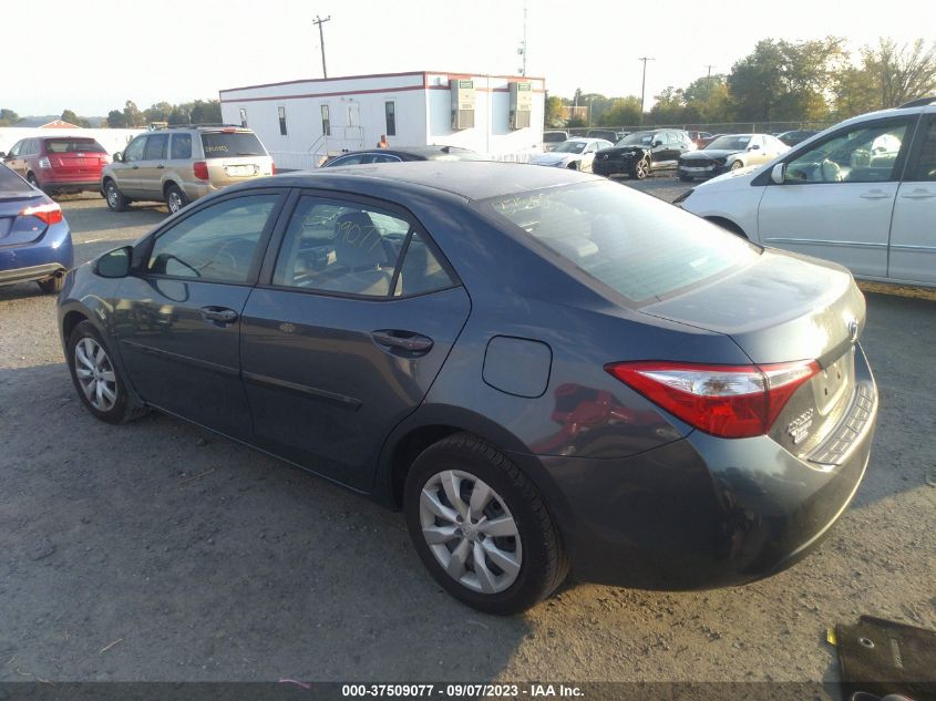 2015 TOYOTA COROLLA L/LE/LE PLS/PRM/S/S PLS - 2T1BURHE9FC245251