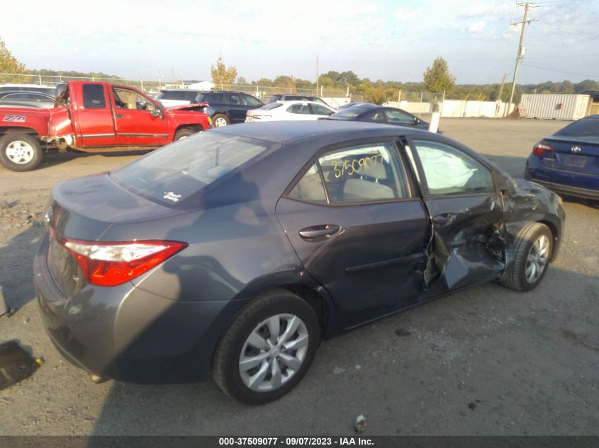 2015 TOYOTA COROLLA L/LE/LE PLS/PRM/S/S PLS - 2T1BURHE9FC245251