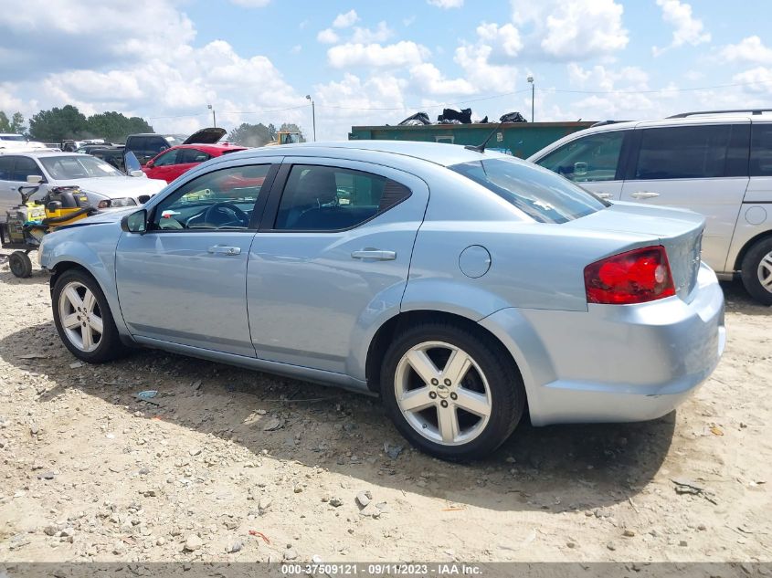 2013 DODGE AVENGER SE - 1C3CDZABXDN626321