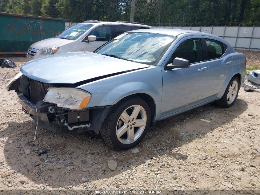 2013 DODGE AVENGER SE - 1C3CDZABXDN626321
