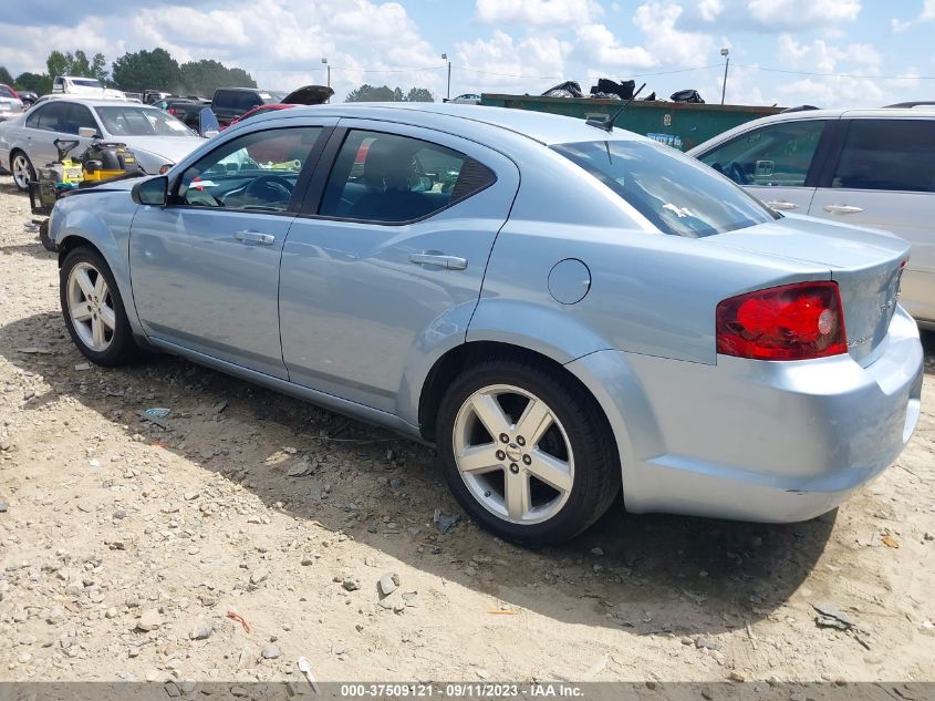 2013 DODGE AVENGER SE - 1C3CDZABXDN626321